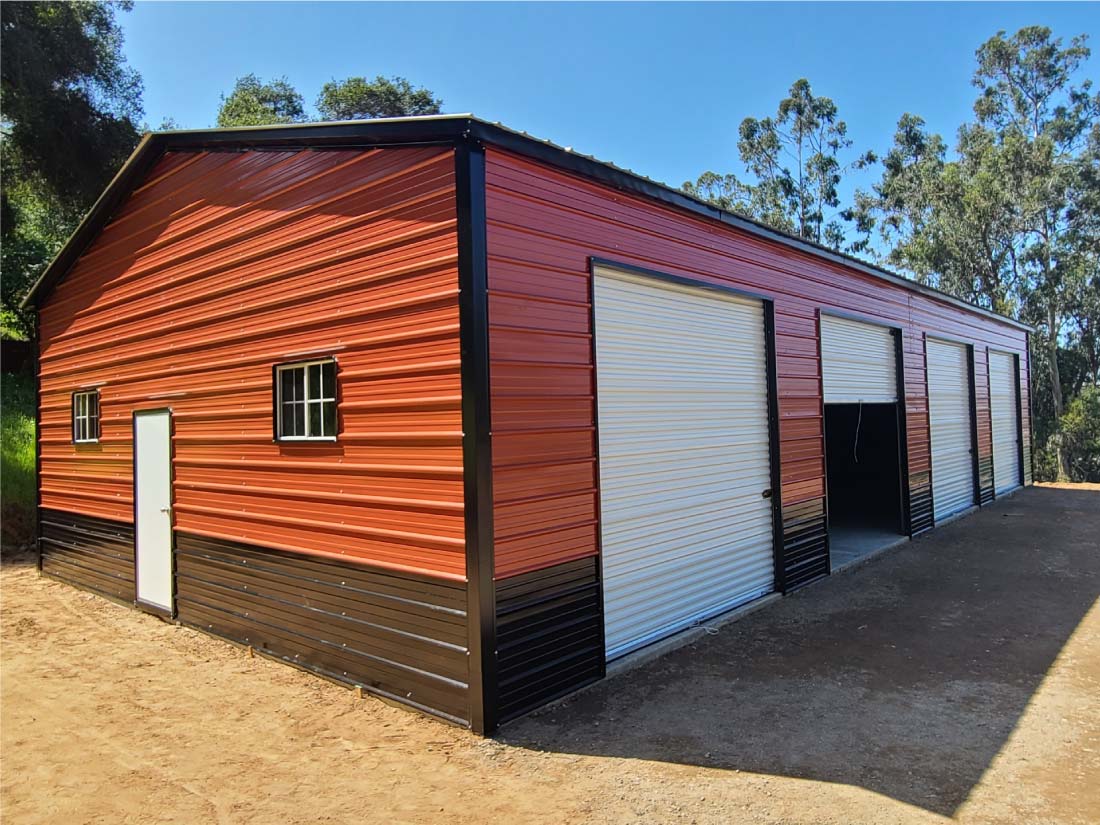 4 car garage in california