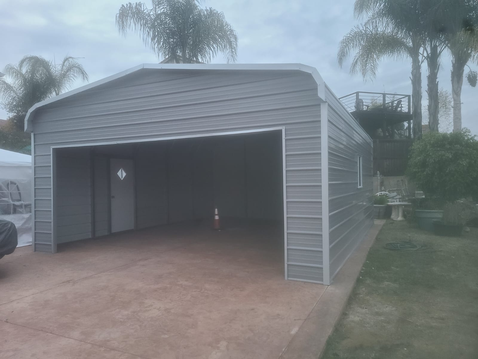 a-frame standard roof metal carport