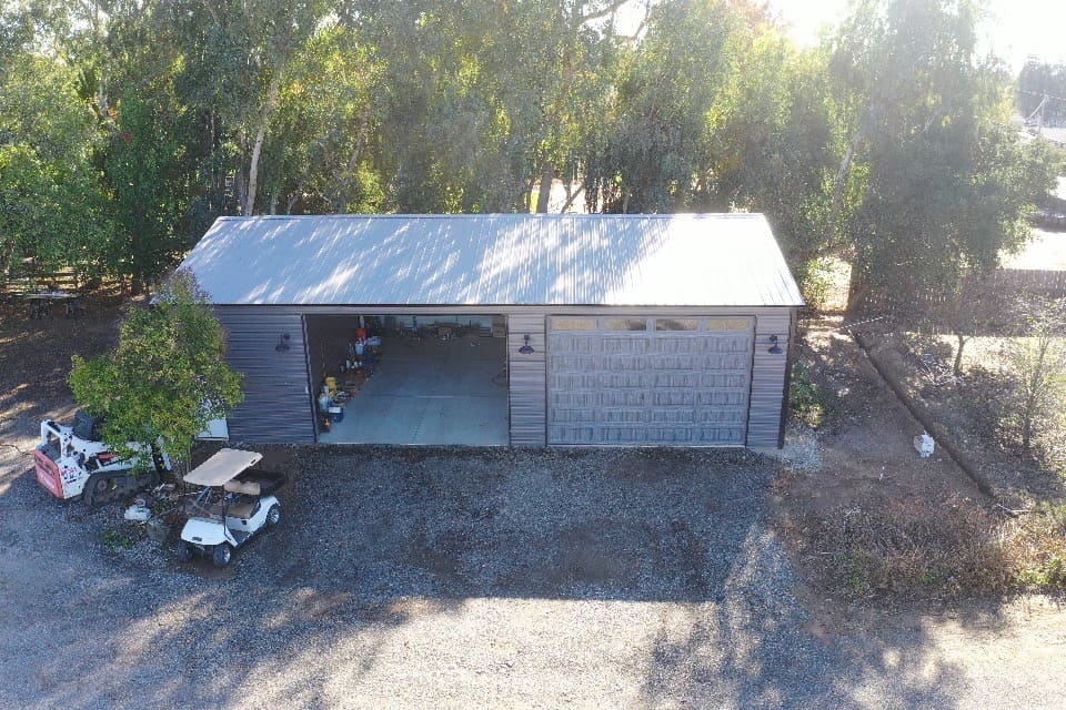 BLUE COLD FORMED BUILDING