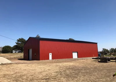 a-frame vertical Wide span metal building